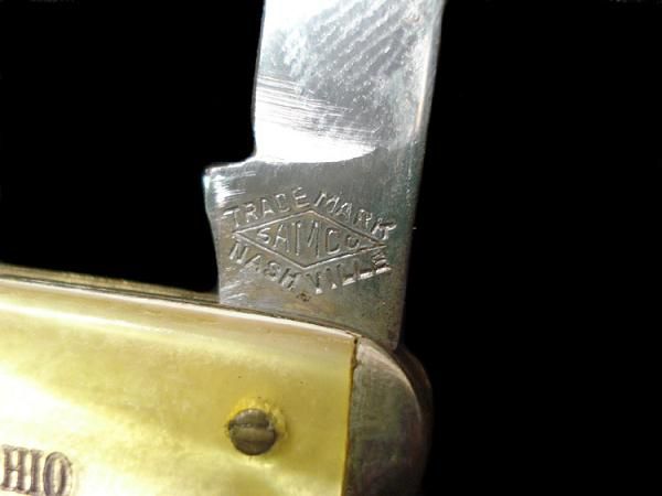 GAR POCKET KNIFE MT VERNON OHIO ELKS CIVIL WAR VET  