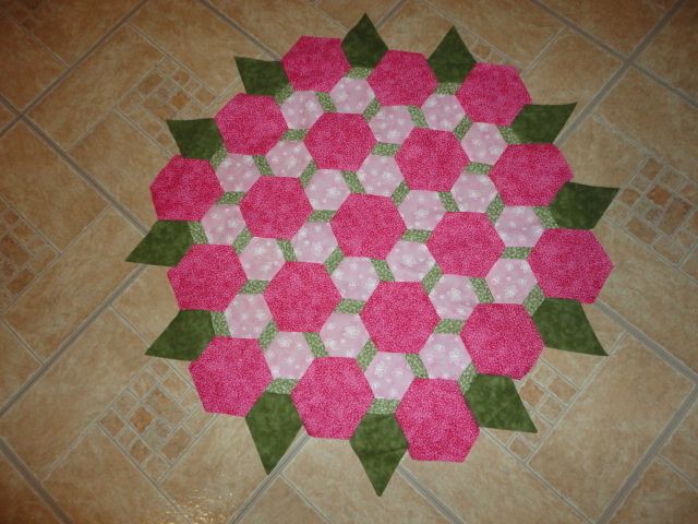 Plastic Templates   Grandmothers Wallflower quilt  