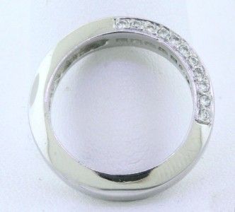 HEAVY PLATINUM .82CT VS2/ G DIAMOND RING NR  