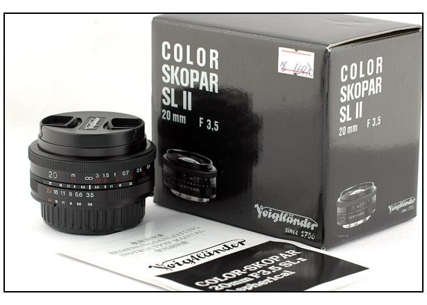 New*Voigtlander/Nikon AIs P 20mm F/3.5 SL ASPHERICAL II 4002451195928 