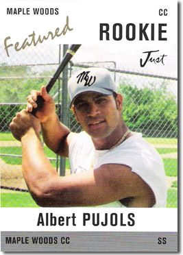 12) ALBERT PUJOLS Maple Woods Community College RC LOT  