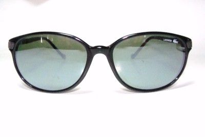 VINTAGE LACOSTE SUNGLASSES CLASSIC 197 BLACK NEW AUTH  