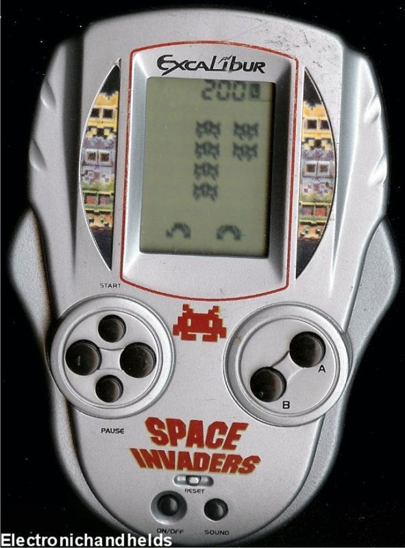   SPACE INVADERS ELECTRONIC HANDHELD TOY GAME ARCADE CLASSIC VINTAGE STL