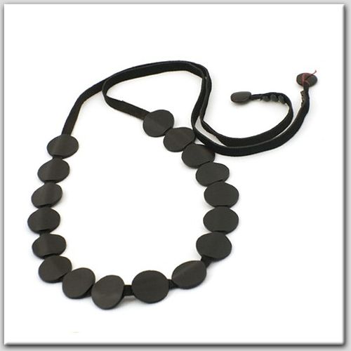 STONE AGE BN versatile leather NECKLACE belt  