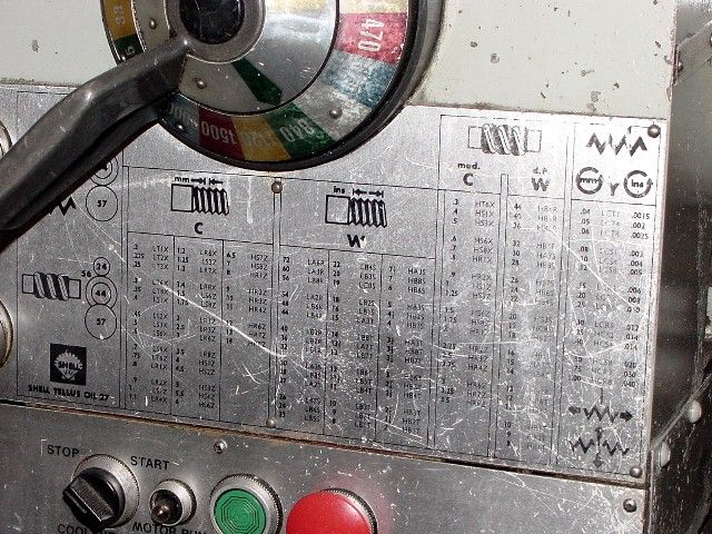    cc Clausing Colchester 8033 ENGINE LATHE, Inch/Metric,Taper,Gap,6&4