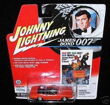 JAMES BOND JOHNNY LIGHTNING OHMSS 69 MERCURY COUGAR  