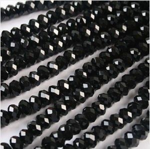 100Pcs black Swarovski Crystal Gemstone Loose Beads4mm  