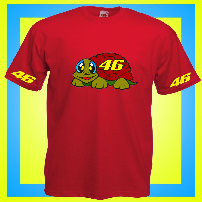 VALENTINO ROSSI 46 MOTO GP T SHIRT ALL SIZES COLOURS AVAILABLE  