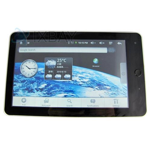 Tabletas androides de G sensor de iRobot de Apad 7 WIFI 2GB Google