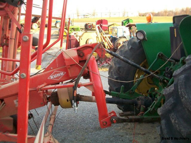 Kuhn G1550 MH Digi Drive Tri Fold Hay Tedder Fluffer Rake 26 Foot 