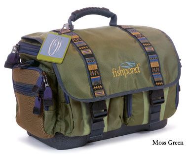 NEW FISHPOND CLOUDBURST GEAR BAG, MOSS GREEN  