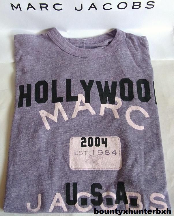 MARC JACOBS USA Hollywood City Tee T Shirt M Medium  