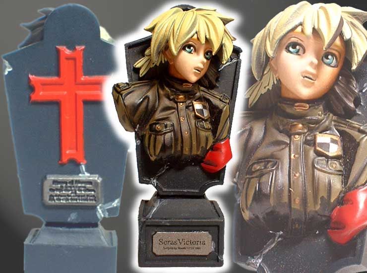 FIGURE SERAS VICTORIA Bust Hellsing ANIME Vampire Last1  