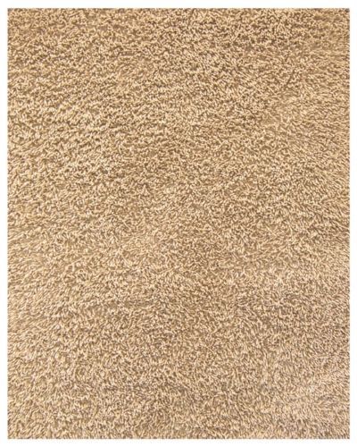 Anji Mountain Silky Bamboo Shag Area Rug Beige  