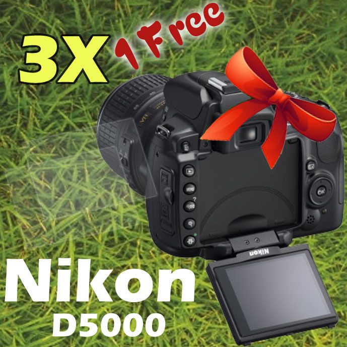 Anti Glare Screen Protector CAMERA NIKON D5000 2.7  