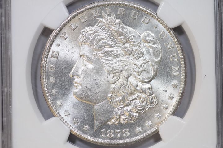 1878 S Morgan Silver Dollar MS64 NGC United States Mint Coin  