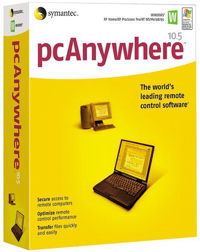 Symantec pcAnywhere V.10.5 Retail Box NEW  