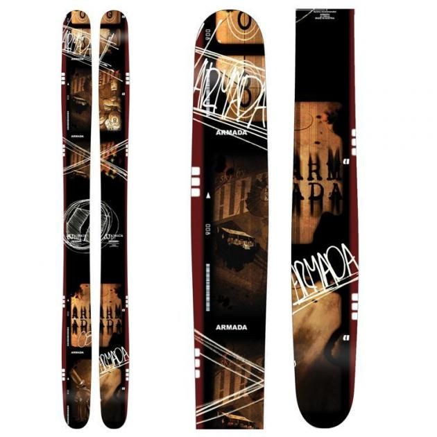 Armada AK JJ Mens Twin Tip Skis Powder Freestyle All Mountain 195cm 