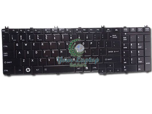 GENUINE NEW TOSHIBA SATELLITE L655 S5101 L655D S5093 KEYBOARD Glossy 