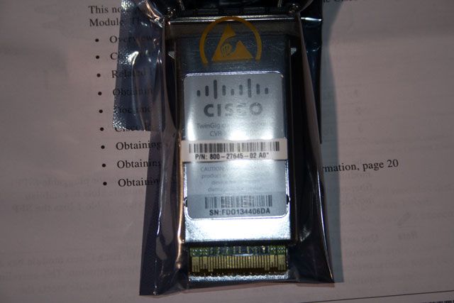 Includes  Cisco CVR X2 SFP TwinGig Converter Module Lot of 10