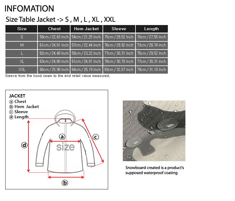 ski snowboard only jacket waterproof 14  