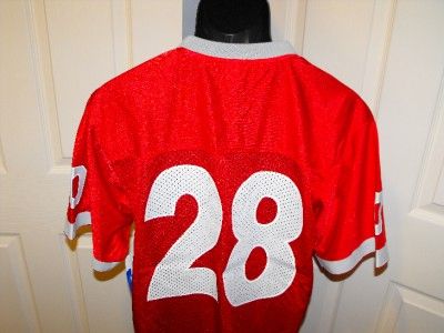   State Buckeyes SMALL S Russell Athletics RED #28 Jersey 4UV  