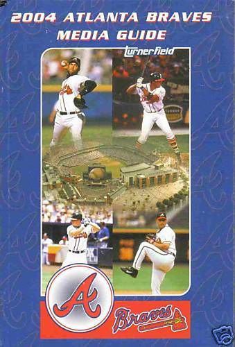 2004 Atlanta Braves Media Guide   Jones   Smoltz  