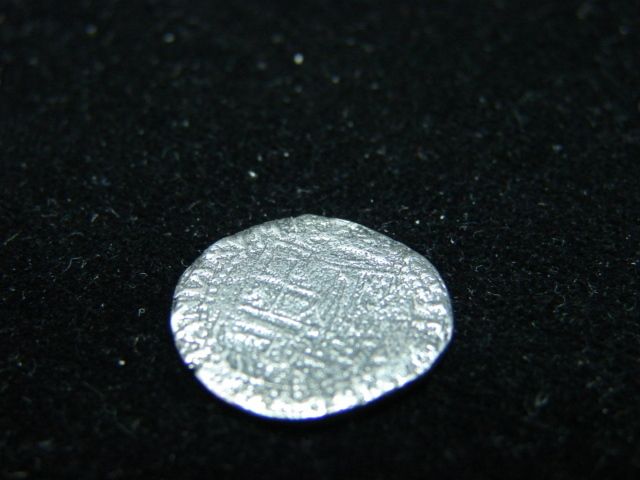 Solid Silver Atocha Coin Spanish Coin 4 Reale  NR Ω 