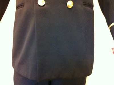 MILITARY NAVY JACKET NAVAL EPAULETTES GREEK FLAGMAN SIMAIOFOROS BOAT 