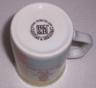 B2S BORN TO SHOP HISTORY & HERALDRY PORCELAIN ART MUG  