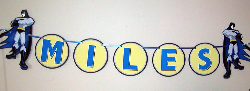   Party Banner/Decoration Personalized to ANY THEME or Character  