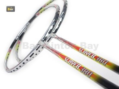 2x Apacs Slayer 380 Badminton Racket Racquet NEW + String  