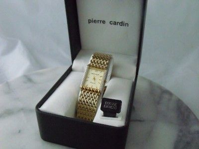 Mens Pierre Cardin Watch Layered in Gold & Diamonds  