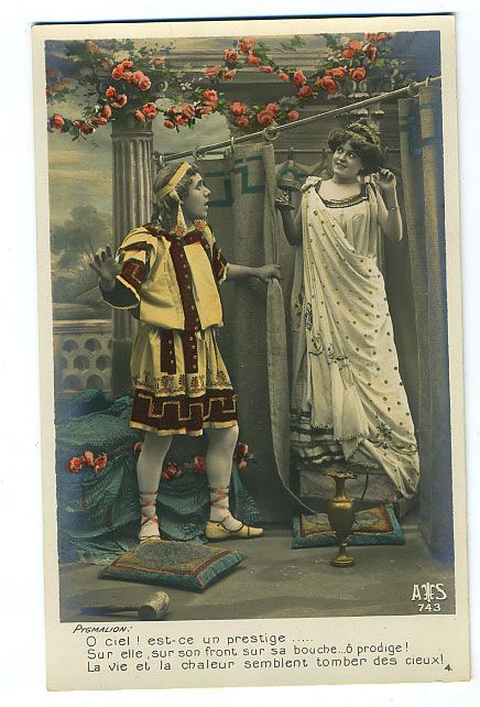 Pygmalion Opera old 1910s Photo postcard lot SET of 10  