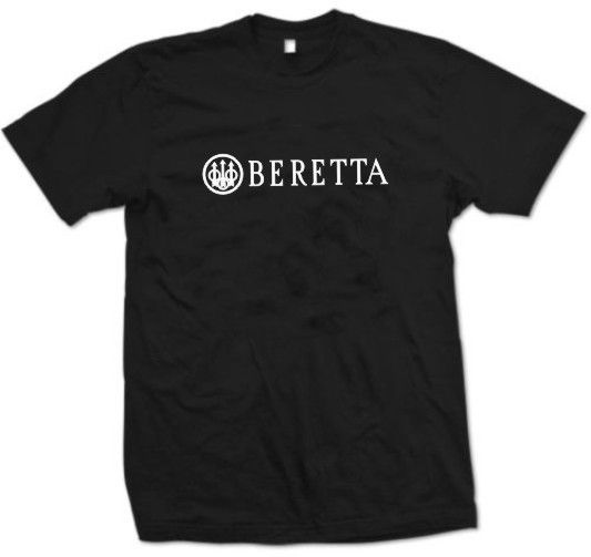 Beretta Black T shirt sizes Sm XL  