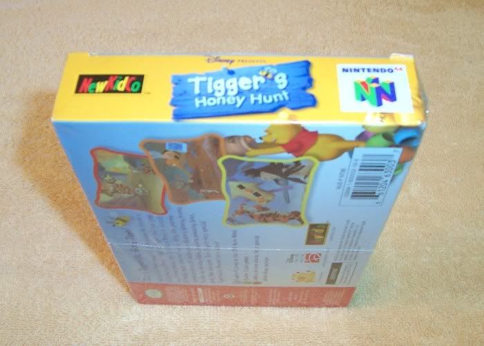 N64 DISNEY  TIGGERS HONEY HUNT   BRAND NEW IN BOX   FACTORY SEALED 