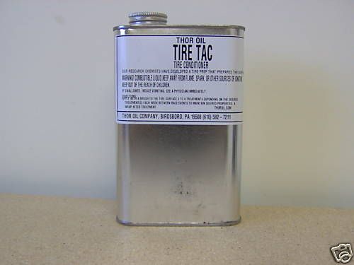 Racing Go kart Thor Oil Tire Prep Treatment Tire Tac  