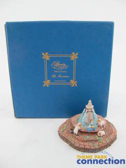   Miniatures Rare Beauty & The Beast Retired FOUNTAIN Figure  