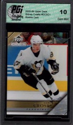 SIDNEY CROSBY Upper Deck PHENOMENAL BEGINNING Card #14  