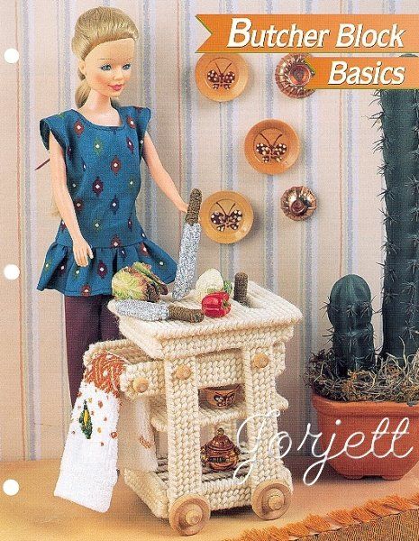 Butcher Block Basics, pc patterns fit Barbie dolls  