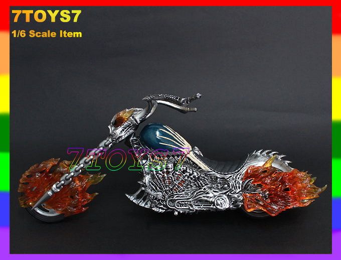 Hot Toys 1/6 Ghost Rider Hellcycle LED Motorbike HT065I  