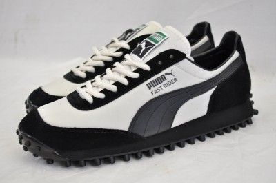 PUMA FAST RIDER BLACK GARDENIA WHITE SZ 10 (BGG)  