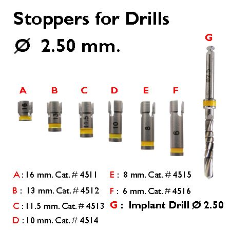   Drill 2.5mm. Dental Implant   implants.Surgery Instruments.Lab  