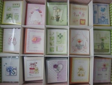 3D Handmade Wishes Birthday Greeting Cards 15p pack lot  