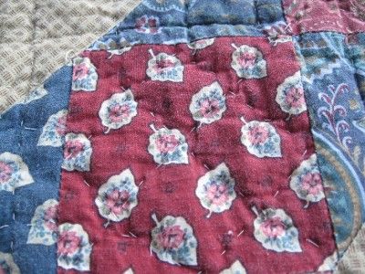 FABULOUS ROSE MEDALLION VINTAGE QUILT ~SUPERB  