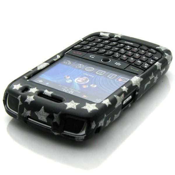 FOR BLACKBERRY CURVE 8900 STARS CASE COVER+PROTECTOR N  