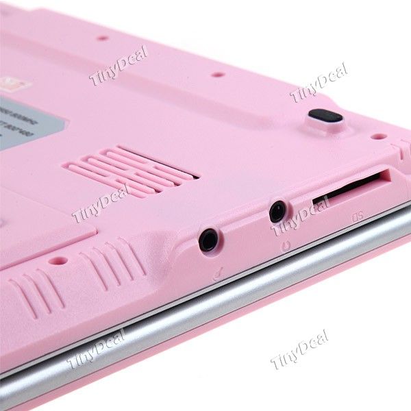 Pink Android 2.2 Mini Netbook Notebook Wifi Laptop 4GB 800Mhz 