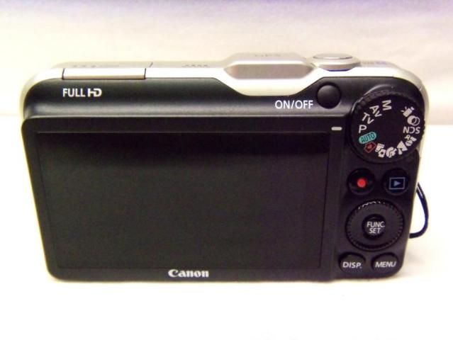 Canon Black/Silver PowerShot SX230 HS 12.1 MP 14X Optical Zoom Digital 