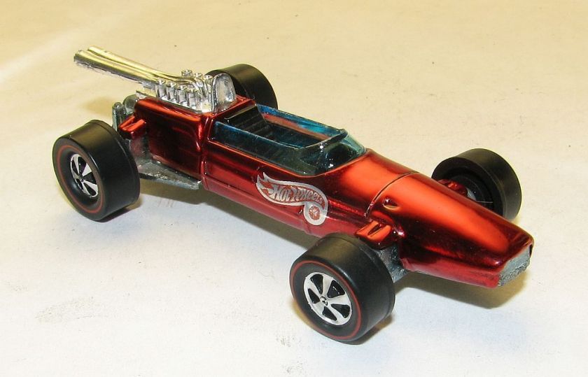 HOT WHEELS REDLINE BRABHAM REPCO F 1 / RESTORED  