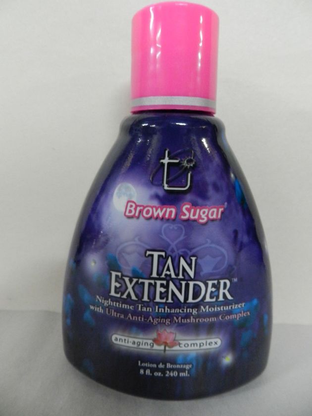 TAN INC BROWN SUGAR TAN EXTENDER MOISTURIZER & AFTER TAN LOTION 